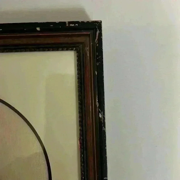 Framed Needlepoint | Vintage 50's indigenous baby  girl. - Picture 3 of 10